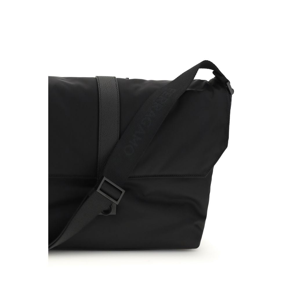 Discover the Ferragamo Black Nylon Handbag from the SS26 collection, a masterful blend of sophistication and practicality, perfect for elevating any ensemble.
