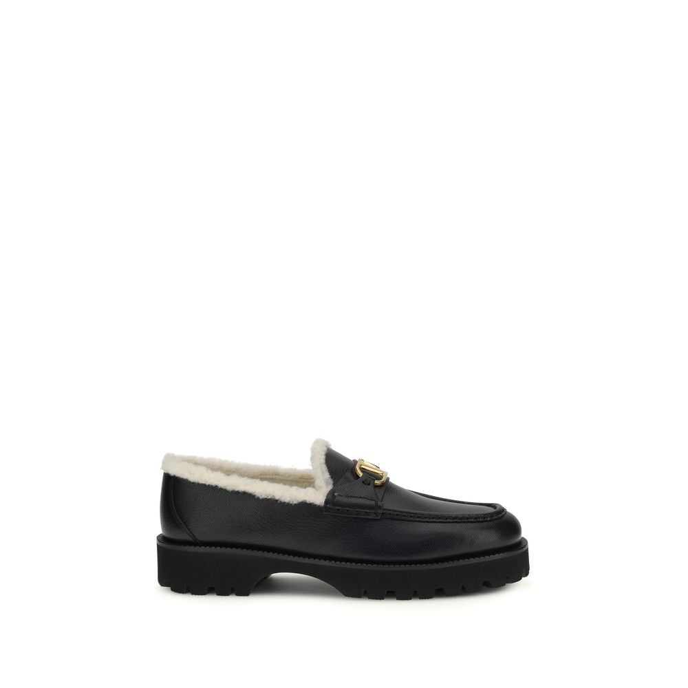 Valentino Garavani Slip-On Loafers in Luxurious Calf Leather