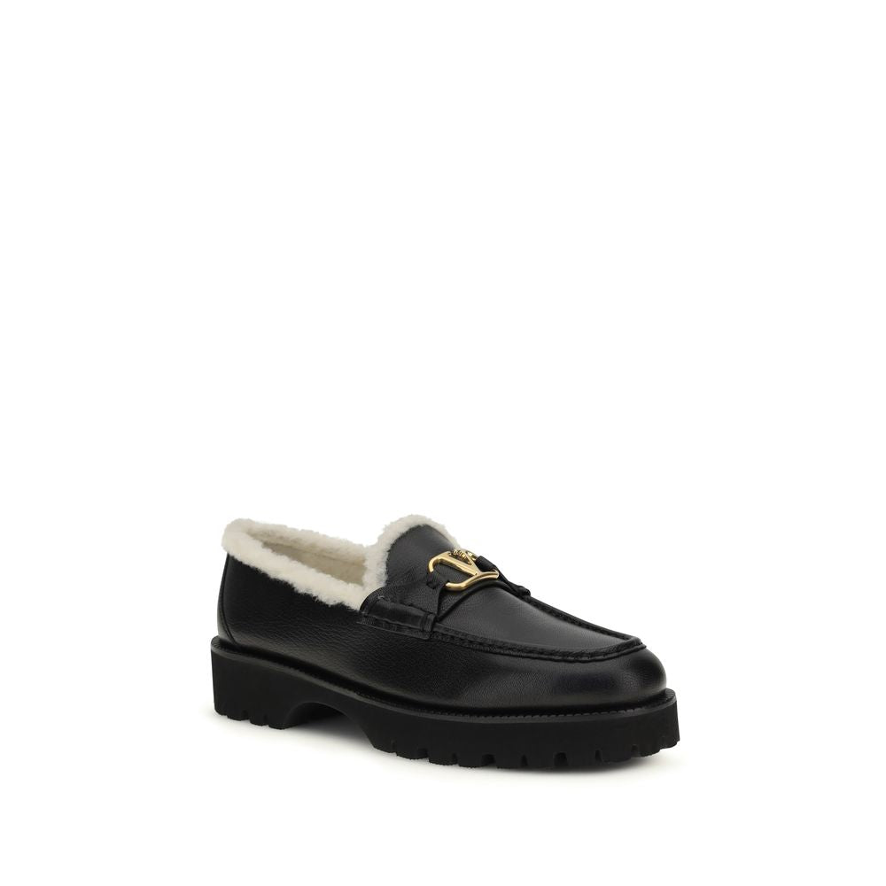 Valentino Garavani Slip-On Loafers - Luxurious Calf Leather Elegance