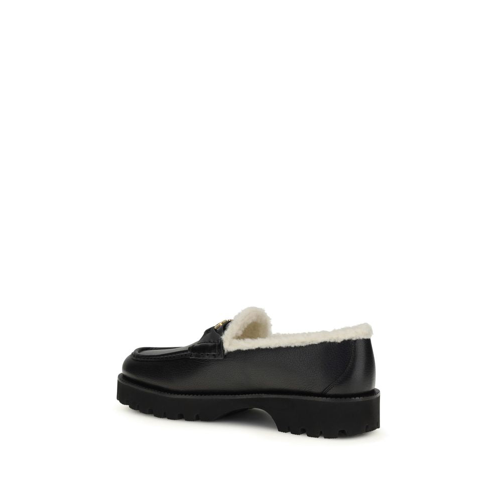 Valentino Garavani Slip-On Loafers - Luxurious Calf Leather Elegance