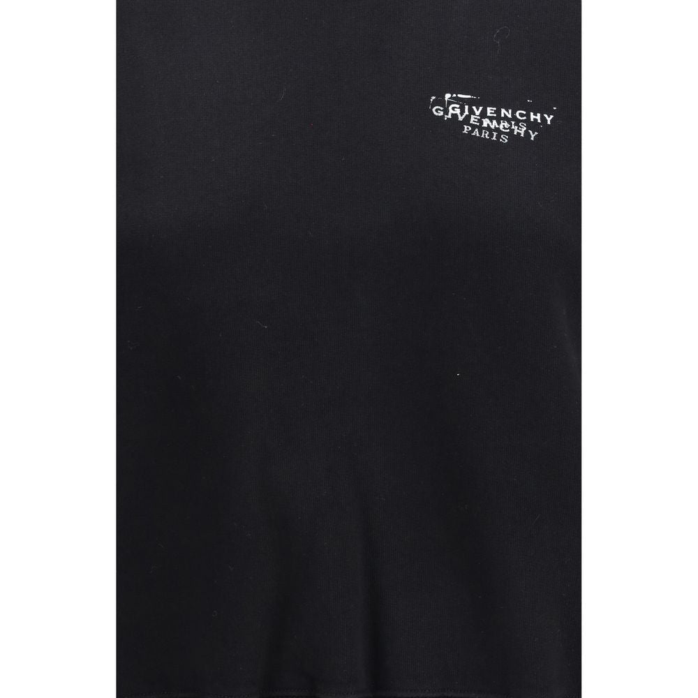 Givenchy Black Cotton Sweatshirt - Artisanal Luxury Essentials