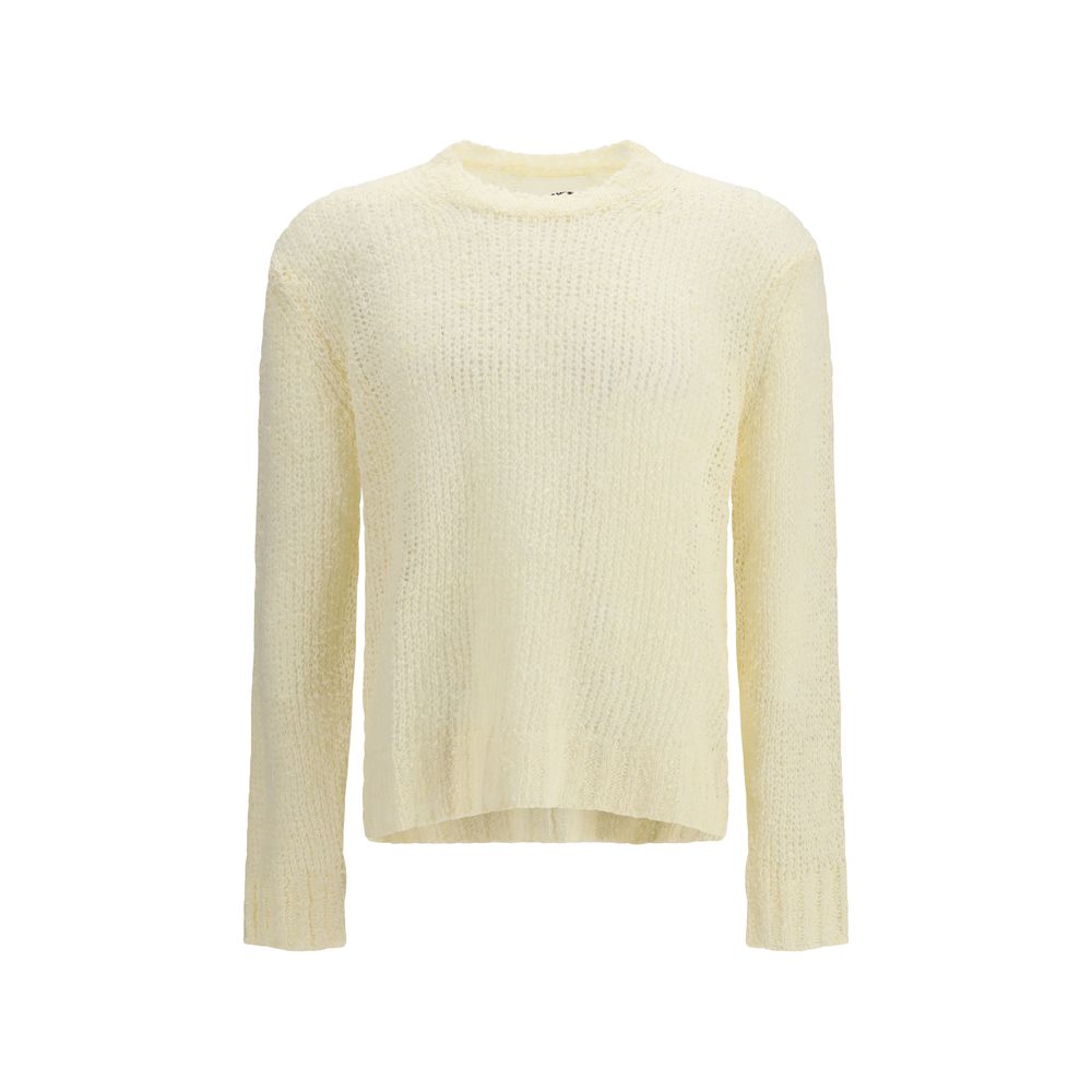 Elevate your summer wardrobe with the Jil Sander Bicolor Linen Sweatshirt, crafted from luxurious 100% linen, embodying effortless elegance and sophisticated style.