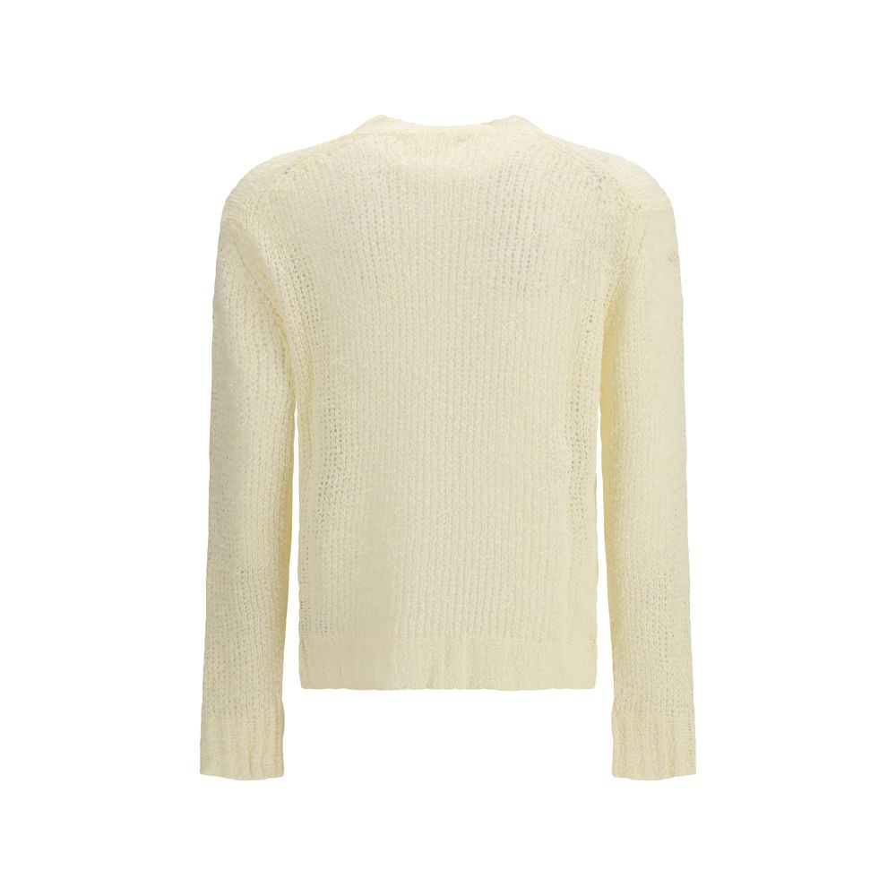 Experience the Jil Sander Bicolor Linen Sweatshirt, a 100% linen masterpiece from the SS26 collection, embodying effortless elegance and sophisticated comfort for every occasion.