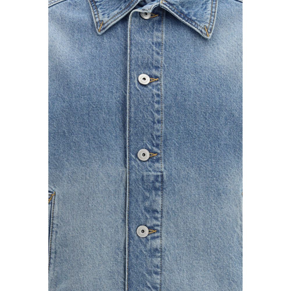 Jacquemus Blue Denim Jacket - Luxurious Polyamide Blend Elegance