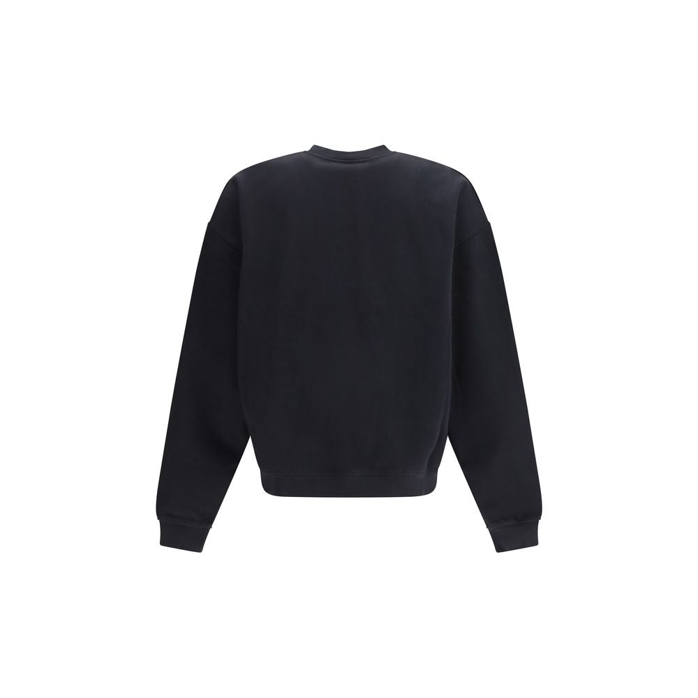 Elevate your wardrobe with the Dsquared² Black Cotton Sweatshirt from the SS26 collection, a luxurious blend of comfort and style crafted for the discerning individual.