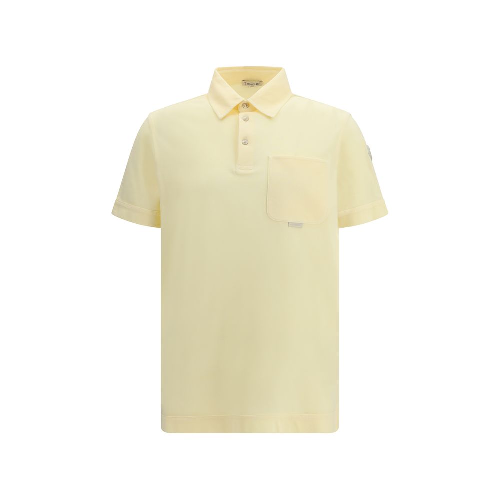 Moncler Bicolor Cotton Polo Shirt - Luxurious Summer Essential