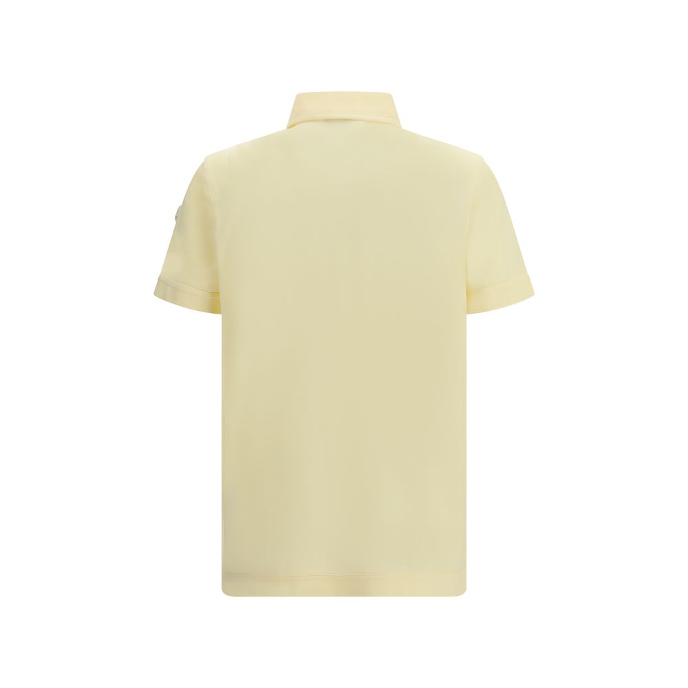 Moncler Bicolor Cotton Polo Shirt - Luxurious Summer Essential