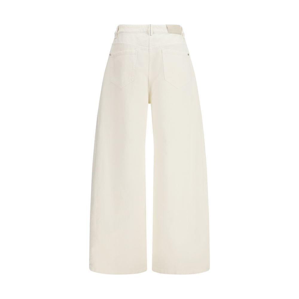 Brunello Cucinelli Wide-Leg Cotton Trousers - Timeless Luxury