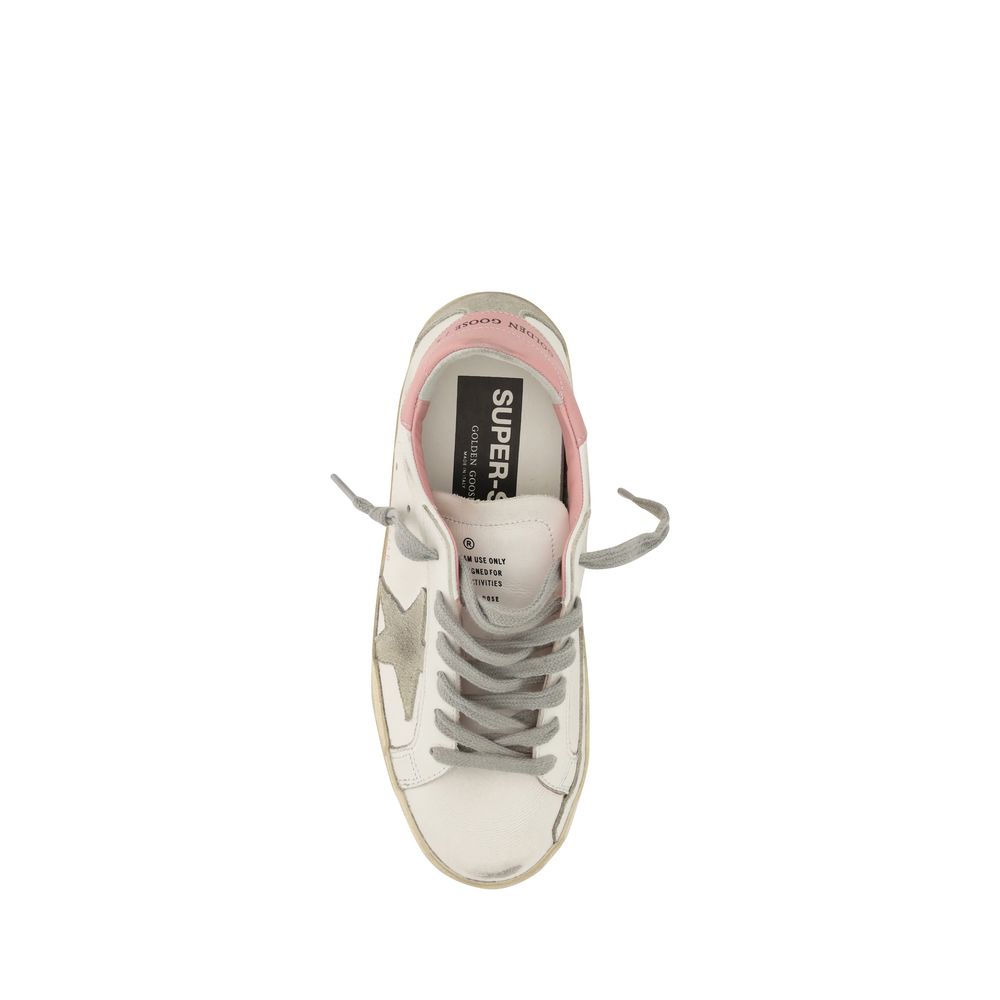 Indulge in the allure of Golden Goose White Calf Leather Bos Taurus Low Top Sneakers, where exquisite craftsmanship meets timeless style, perfect for the discerning connoisseur.