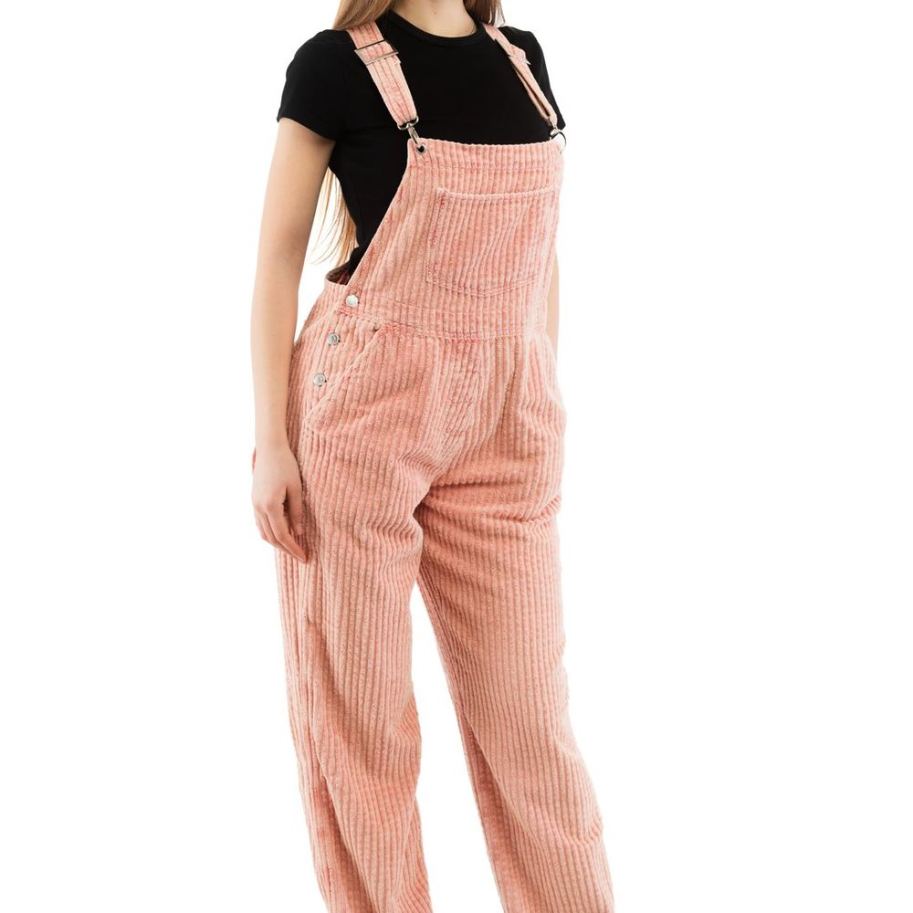 Moschino Fuchsia Cotton Jumpsuit