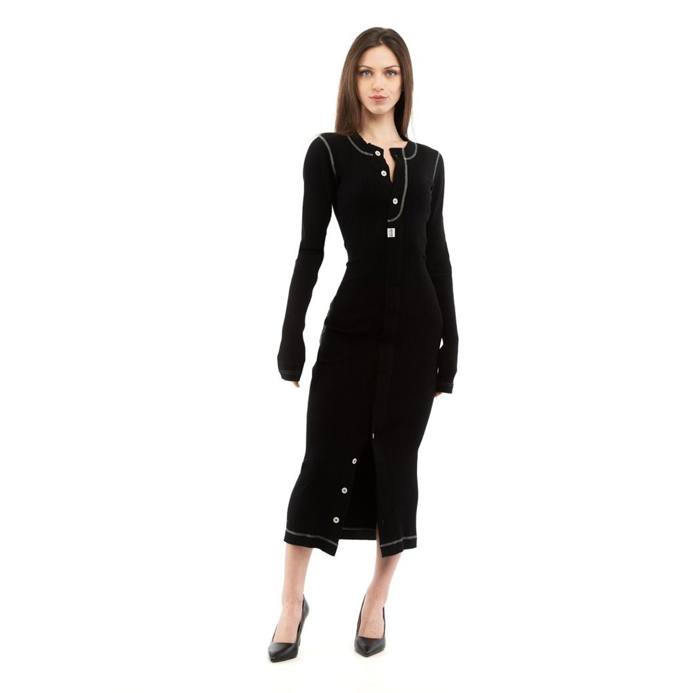 Elevate your style with the Moschino Multicolor Cotton Casual Dress, a masterpiece of luxury and comfort, perfect for sophisticated occasions and everyday elegance.