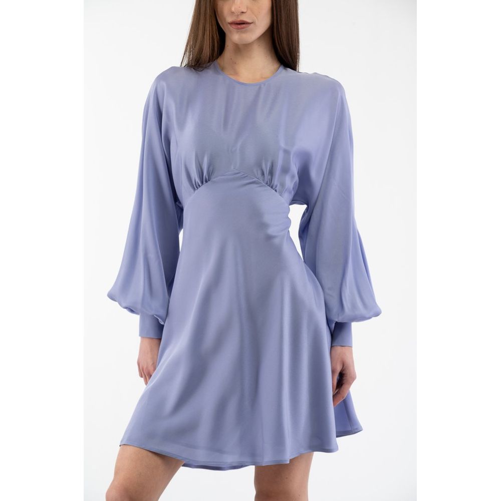 Moschino Purple Marabou Casual Dress - Luxurious Elegance Redefined