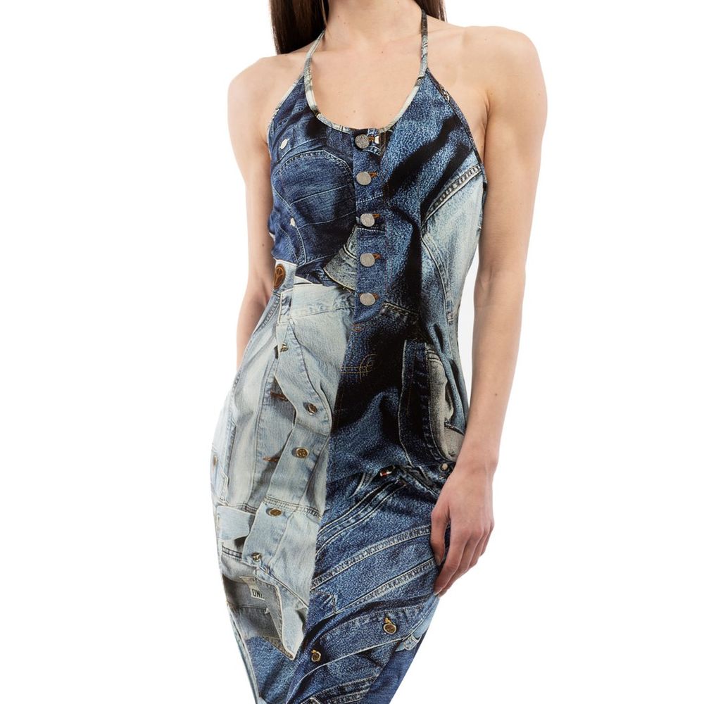 Elevate your wardrobe with the Moschino Multicolor Viscose Casual Dress, a luxurious blend of comfort and elegance, perfect for making a statement at any gathering.