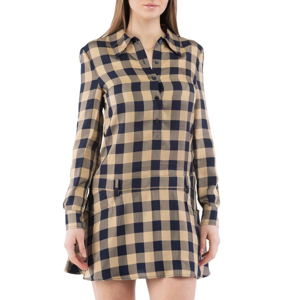 Elevate your wardrobe with the Moschino Multicolor Viscose Casual Dress, a masterpiece of Italian craftsmanship that embodies luxury and timeless elegance for any occasion.