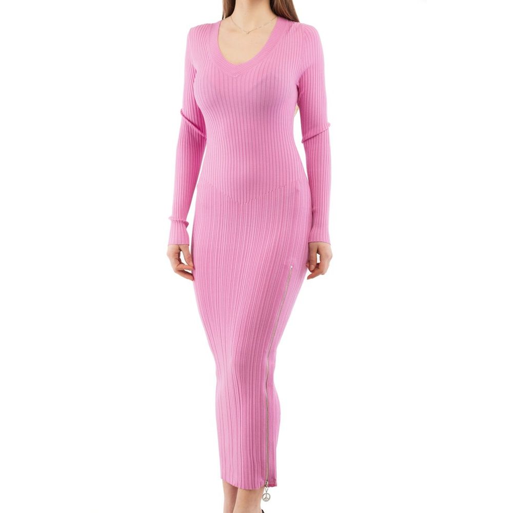 Elevate your wardrobe with the Moschino Multicolor Viscose Casual Dress, an exquisite blend of artistry and luxury, crafted in Italy for timeless elegance.