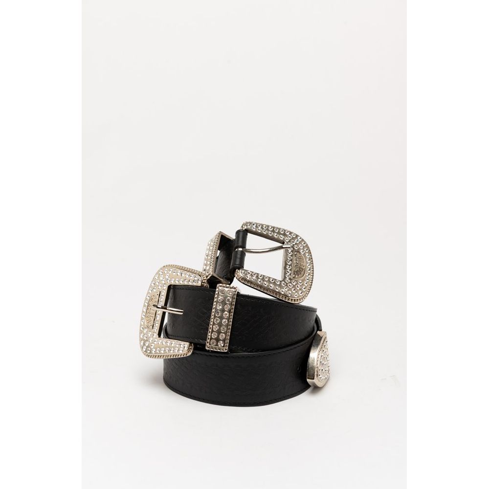 Elevate your style with the Moschino Multicolor Viscose Regular Belt, a masterpiece of Italian craftsmanship that embodies luxury and timeless elegance for discerning tastes.