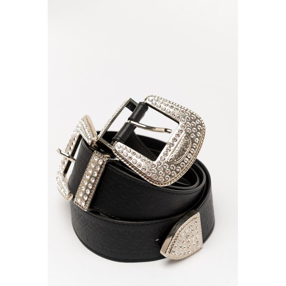 Elevate your style with the Moschino Multicolor Viscose Regular Belt, a luxurious accessory crafted from exquisite viscose, embodying timeless elegance and sophisticated artisanship.