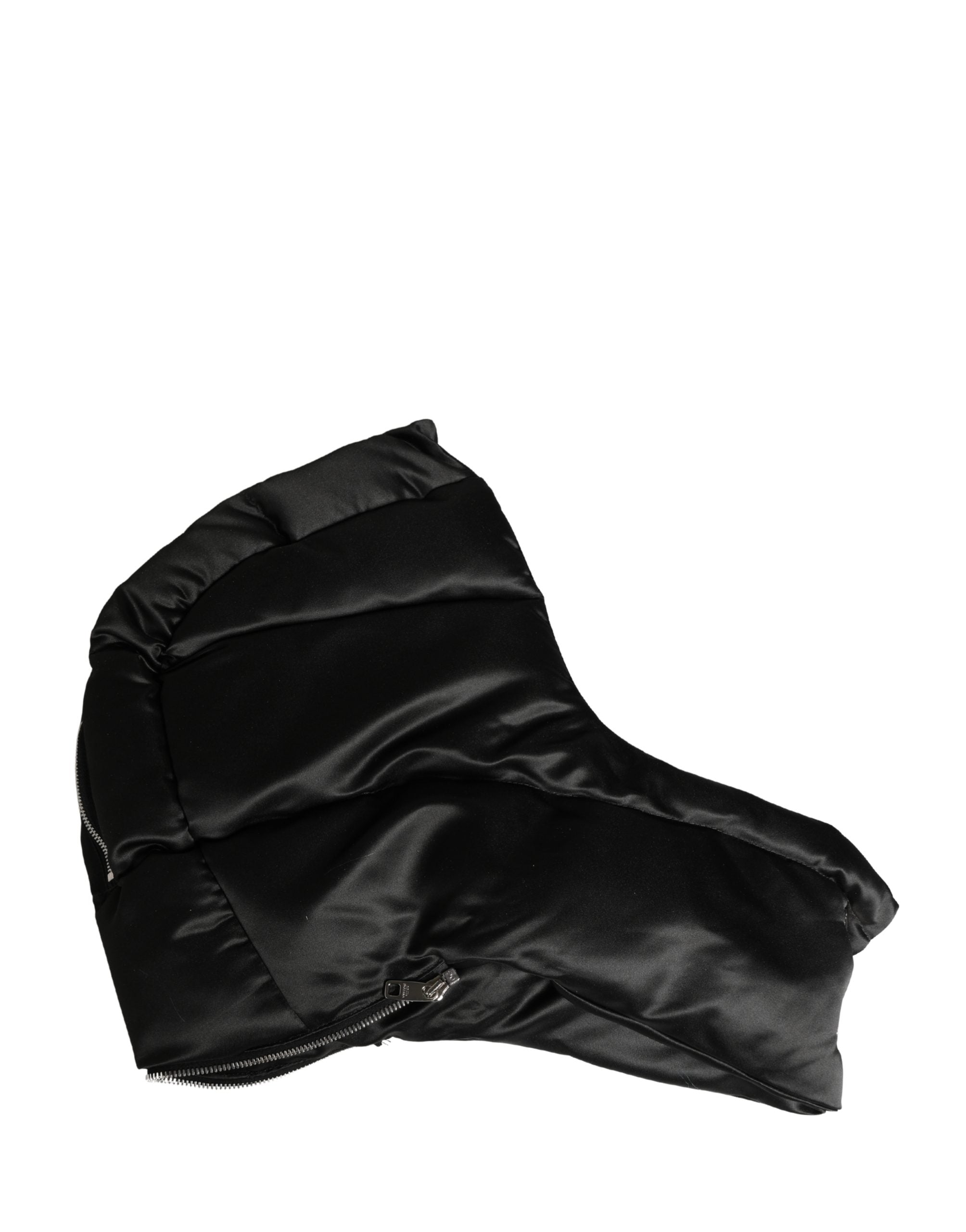 Dolce & Gabbana Black Whole Head Wrap Hat - Luxurious Elegance