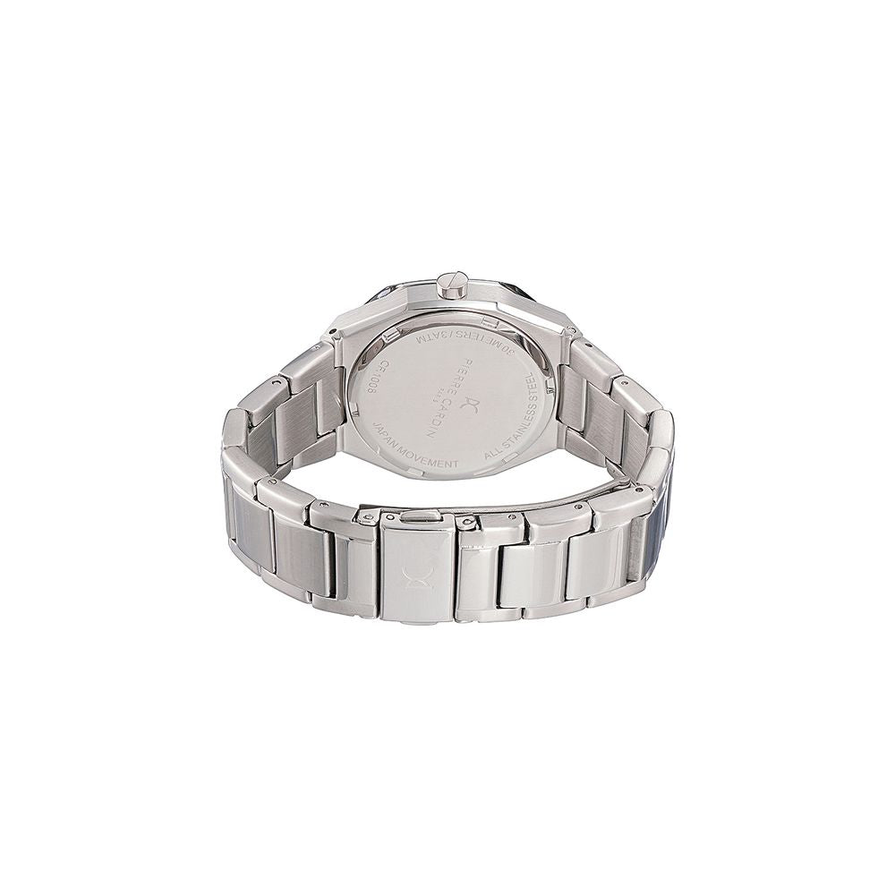 Discover the Pierre Cardin Gray Stainless Steel Dress Watch, a timeless blend of elegance and precision, perfect for those who appreciate luxury and sophistication.