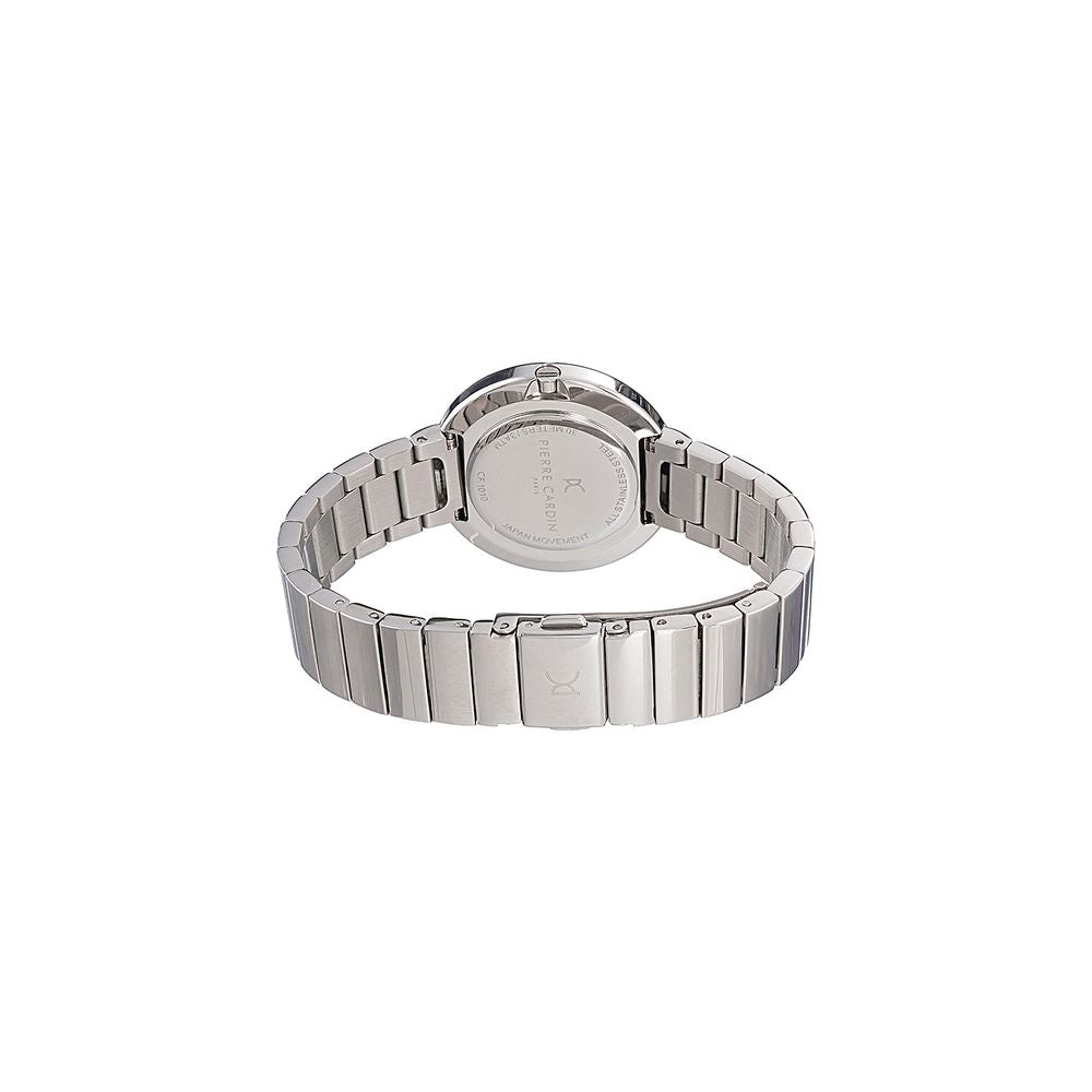 Discover the Pierre Cardin Gray Stainless Steel Dress Watch, a timeless blend of elegance and precision, perfect for those who embody sophistication and style.