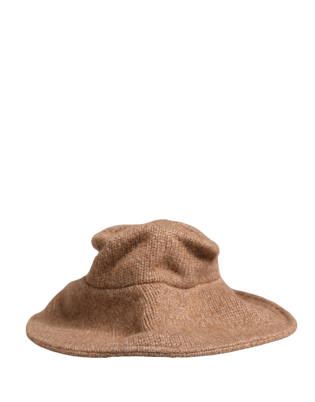 Indulge in the exquisite Dolce & Gabbana Brown Llama Wool Knitted Capello Hat, a luxurious blend of warmth and elegance, crafted in Italy for the discerning individual.