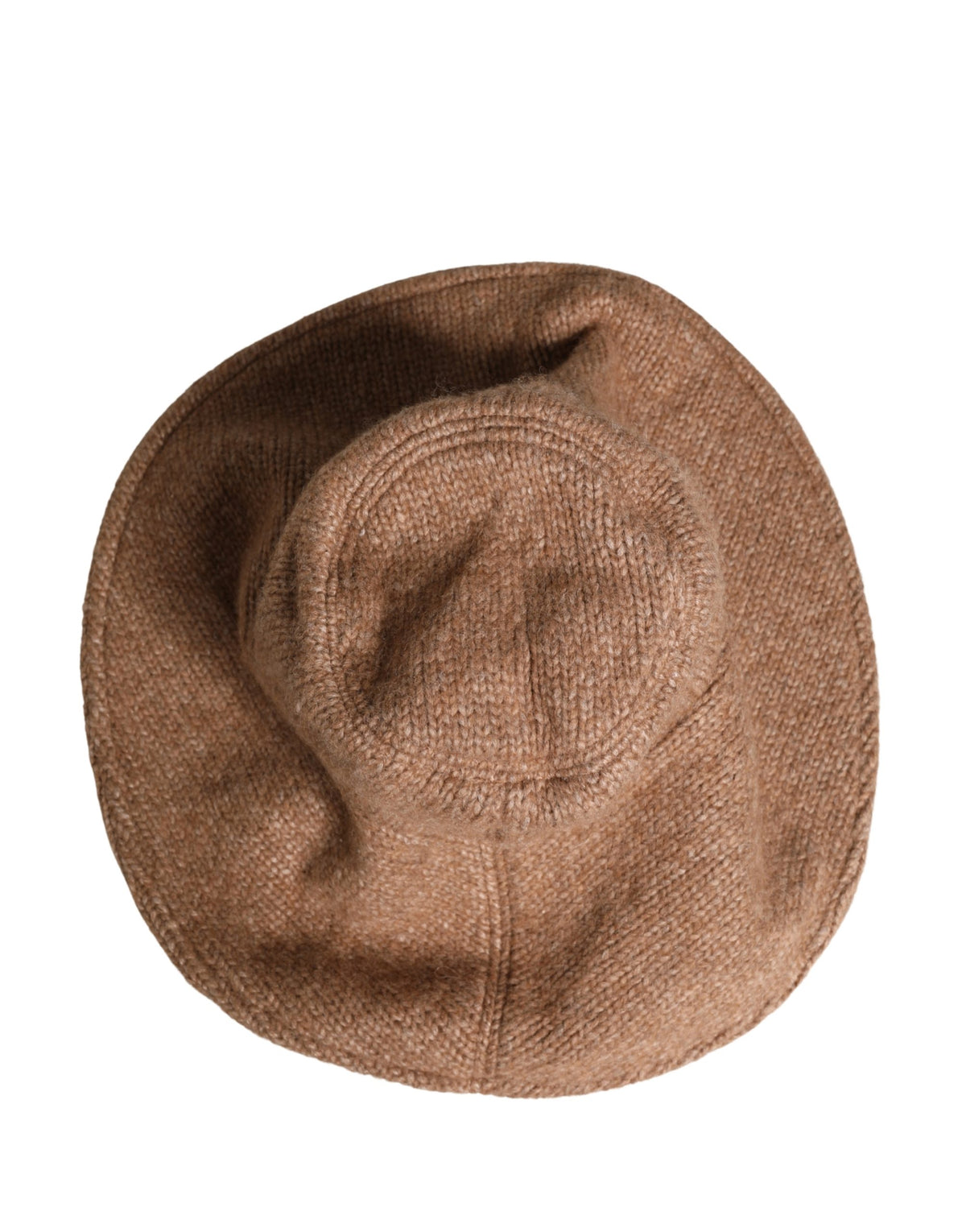 Indulge in the exquisite Dolce & Gabbana Brown Llama Wool Knitted Capello Hat, a luxurious blend of warmth and elegance, crafted in Italy for the discerning connoisseur.