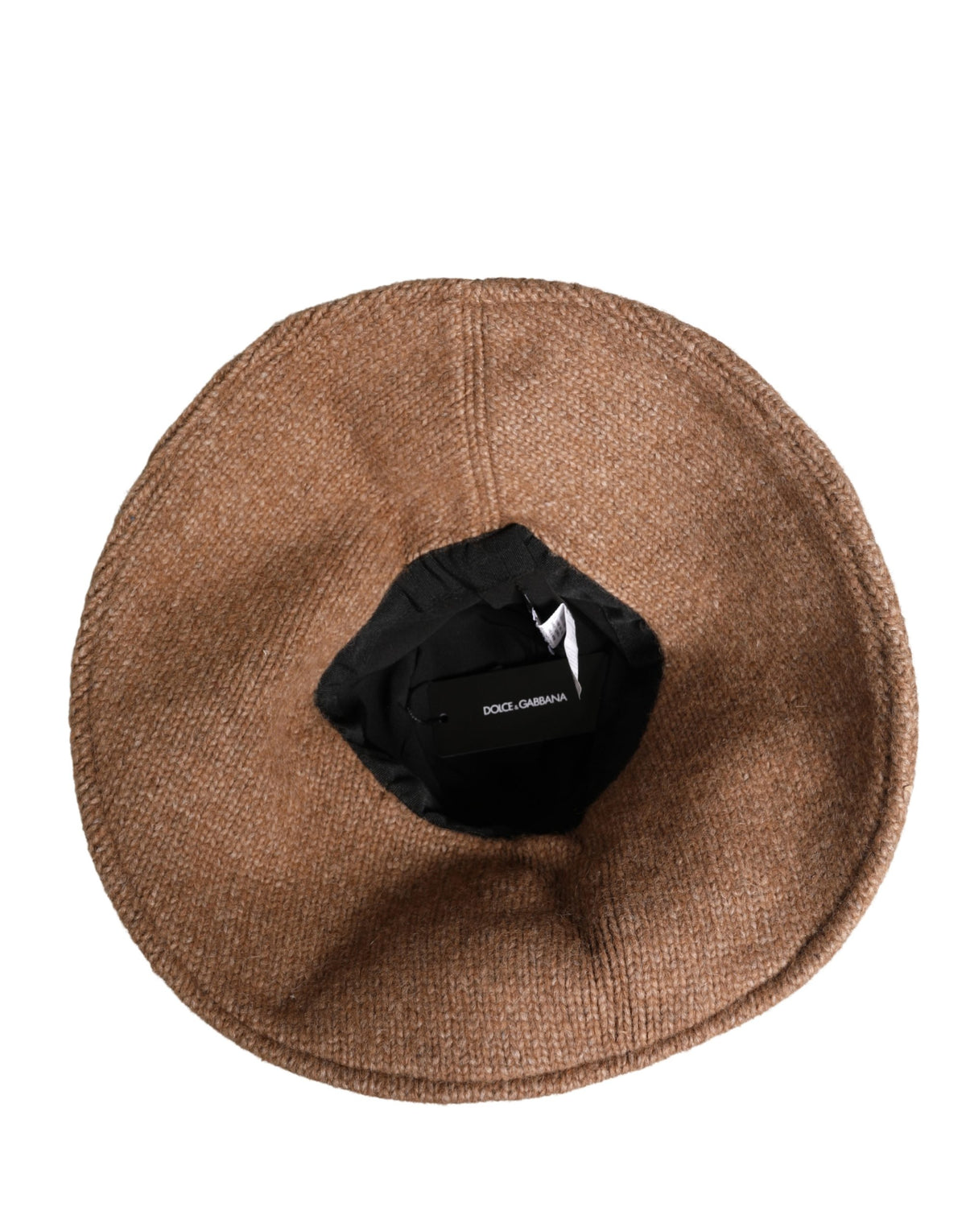 Indulge in the exquisite Dolce & Gabbana Brown Llama Wool Knitted Capello Hat, where Italian craftsmanship meets luxurious warmth, elevating your winter elegance.