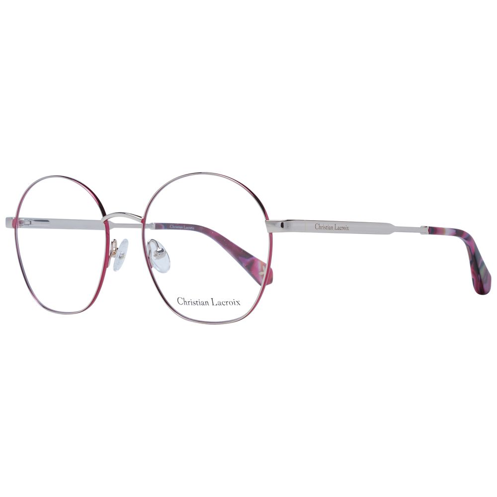 Discover the exquisite Christian Lacroix Gold Stainless Steel Glasses, a symbol of opulence and sophistication, perfect for the discerning individual who embraces luxury.