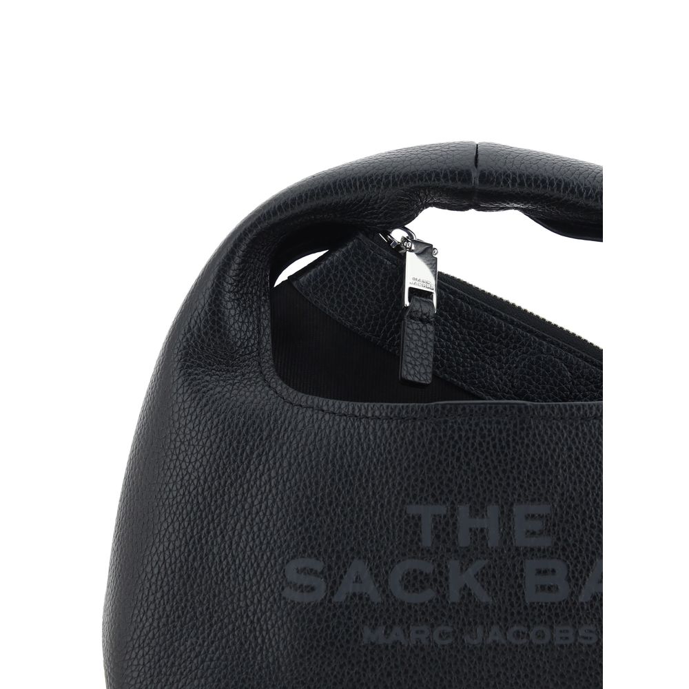 Marc Jacobs Black Calf Leather Bos Taurus Handbag