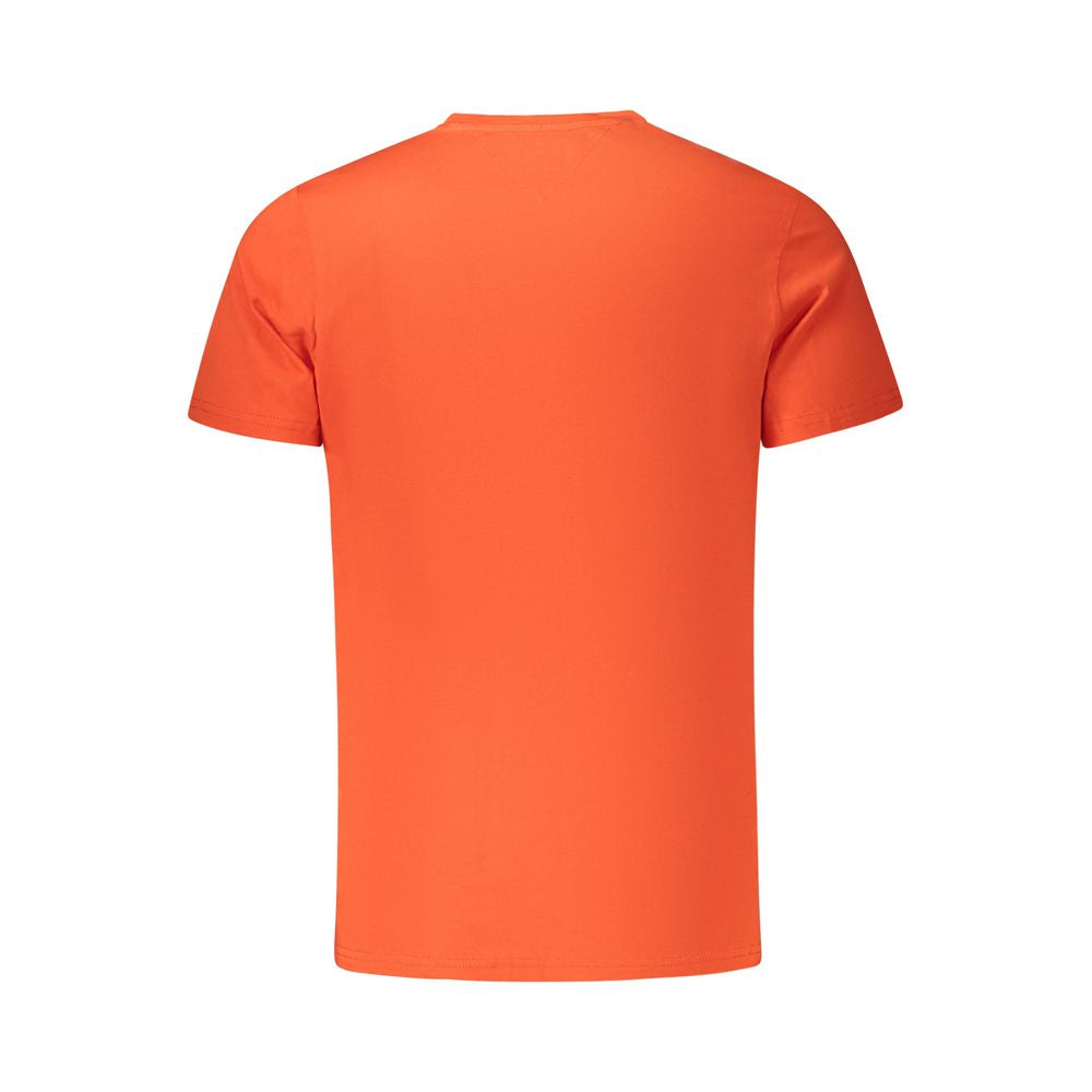 Tommy Hilfiger Arancione Cotton Men's T-Shirt