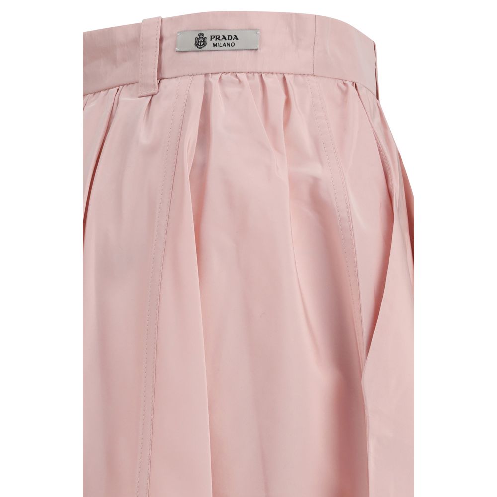 Prada Multicolor Silk Long Skirt - Exquisite Luxury Fashion