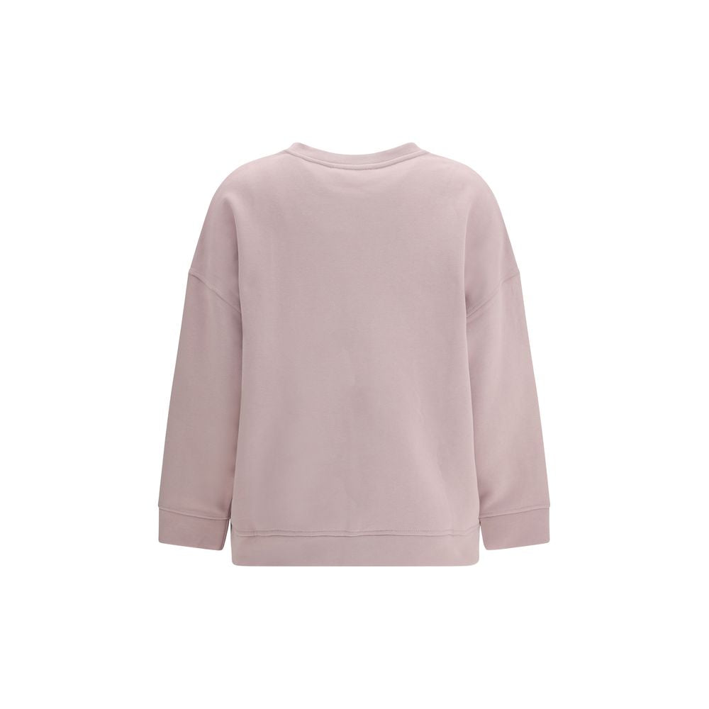 Elevate your wardrobe with the Max Mara Purple Cotton Sweatshirt, a luxurious blend of comfort and sophistication, crafted from premium cotton for effortless elegance.