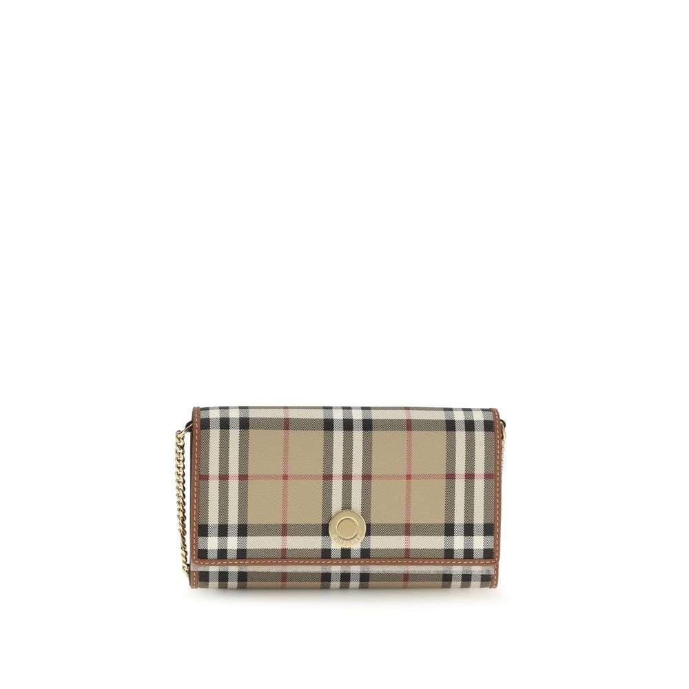 Burberry Beige Polyethylene Clutch Bag