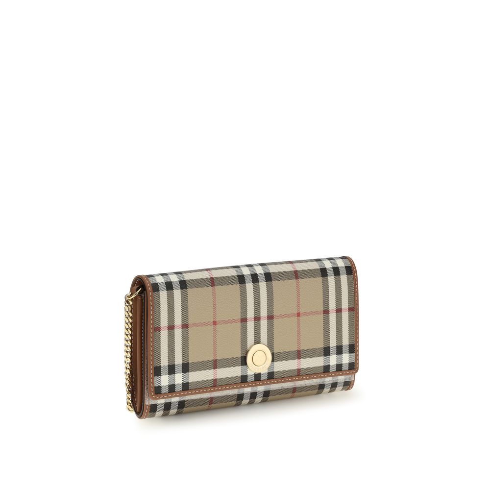 Burberry Beige Polyethylene Clutch Bag