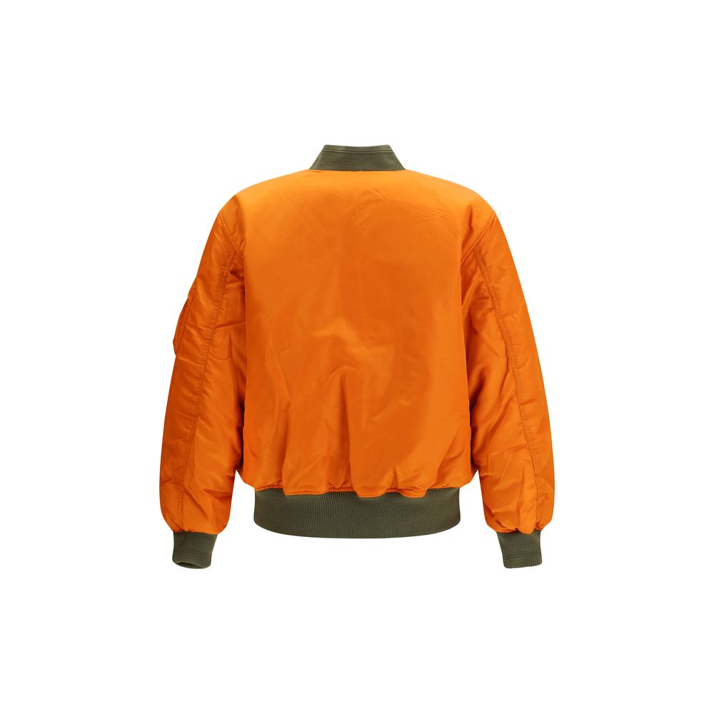 Diesel Bicolor Polyamide Bomber - Luxe Designer Outerwear