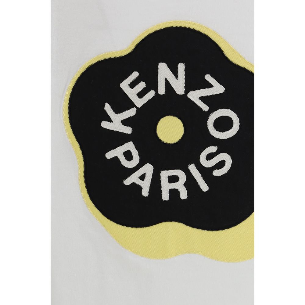 Kenzo White Cotton T-Shirt – Effortless Luxury for the Modern Aficionado