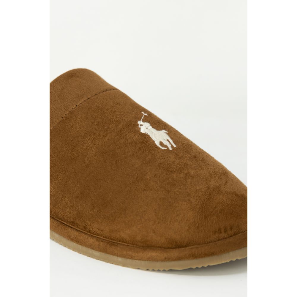 Ralph Lauren Beige Polyester Slippers – Exquisite Luxury Comfort