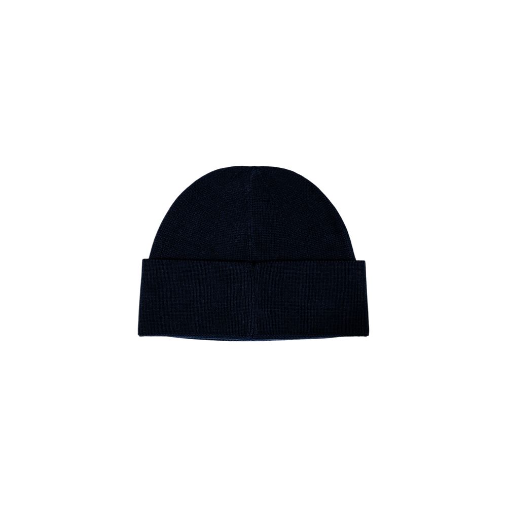 Armani Exchange Blue Marabou Cap - Luxury Minimalist Essential