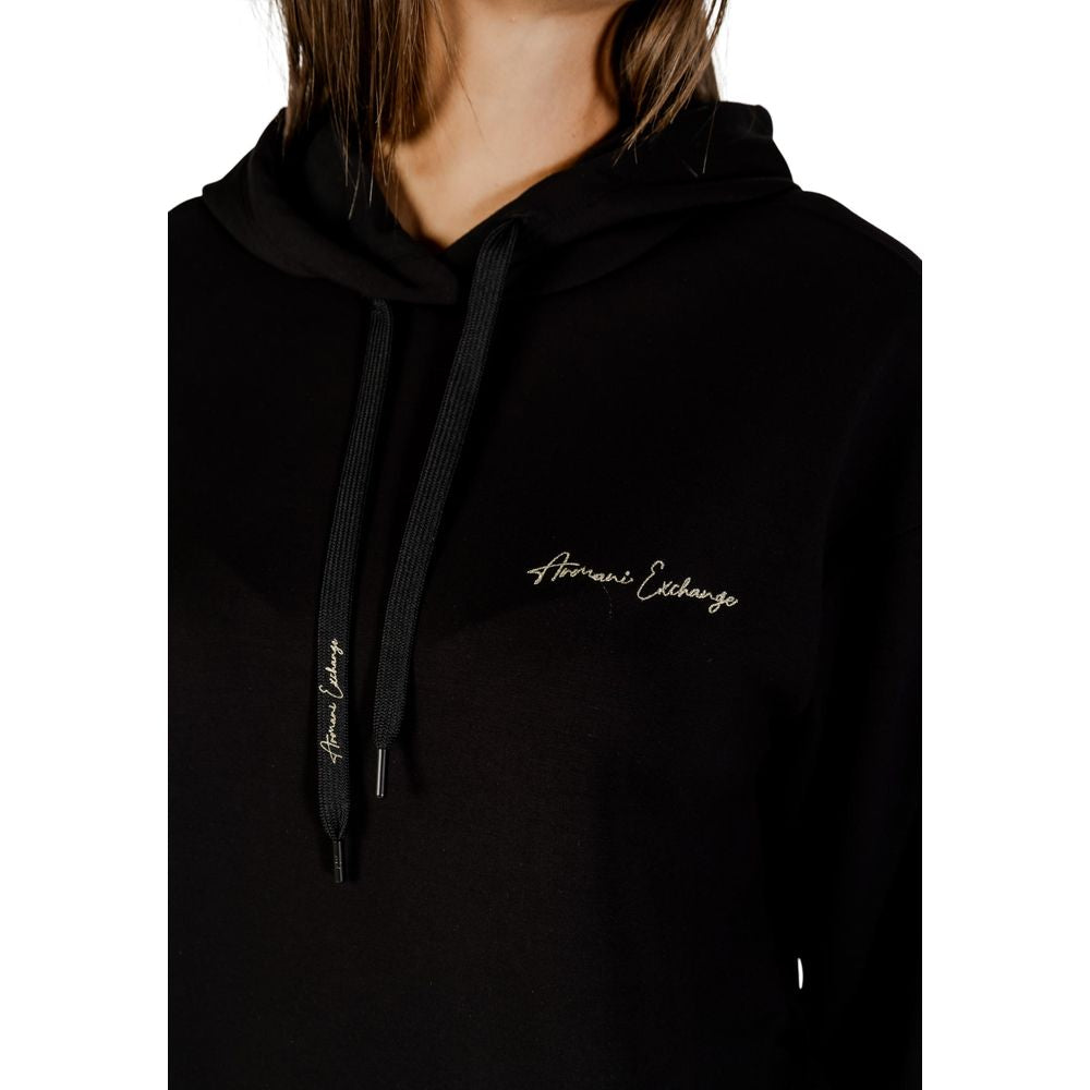 Experience the allure of the Armani Exchange Bicolor Viscose Hoodie, a luxurious blend of comfort and style, perfect for elevating your everyday elegance.
