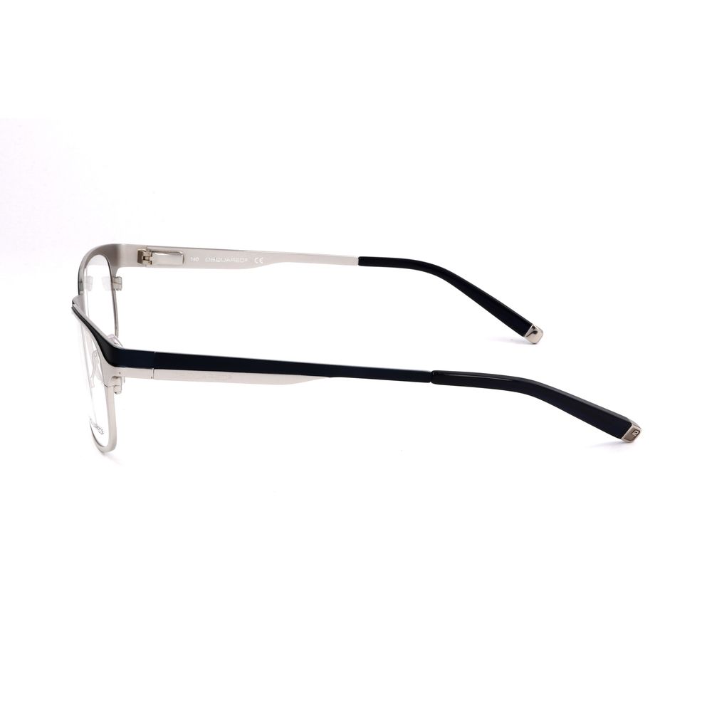 Dsquared² Blue Metal Glasses - Designer Artisanal Eyewear