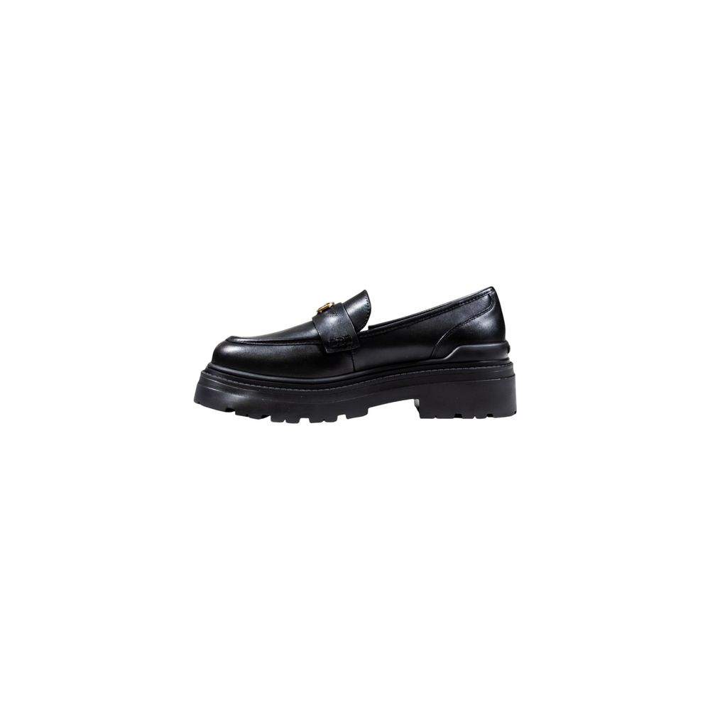 PINKO Black Leather Platform Pumps - Timeless Luxury Elegance