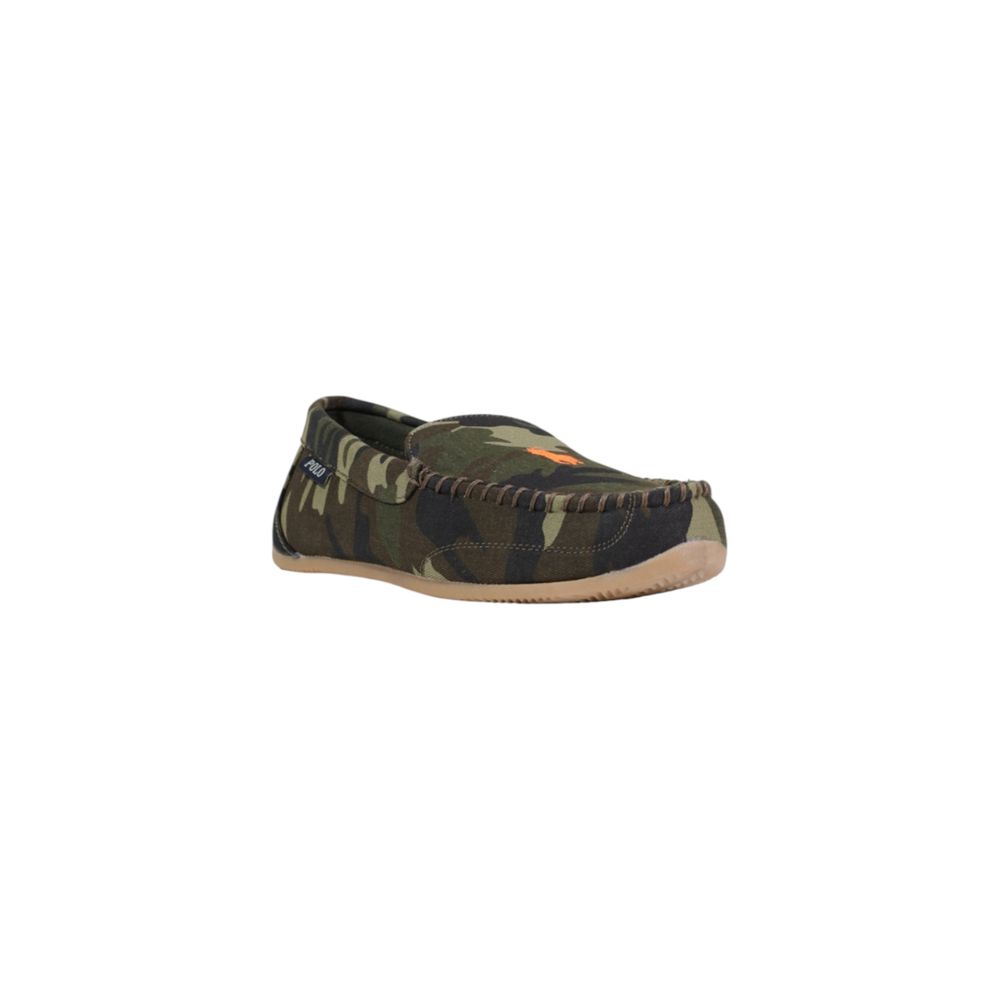 Ralph Lauren Green Textile Slippers – Exquisite Luxury Comfort
