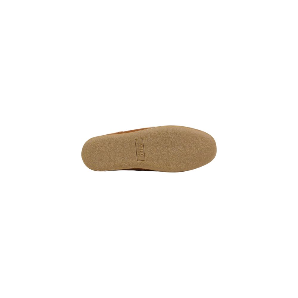 Ralph Lauren Brown Suede Leather Slippers - Timeless Luxury