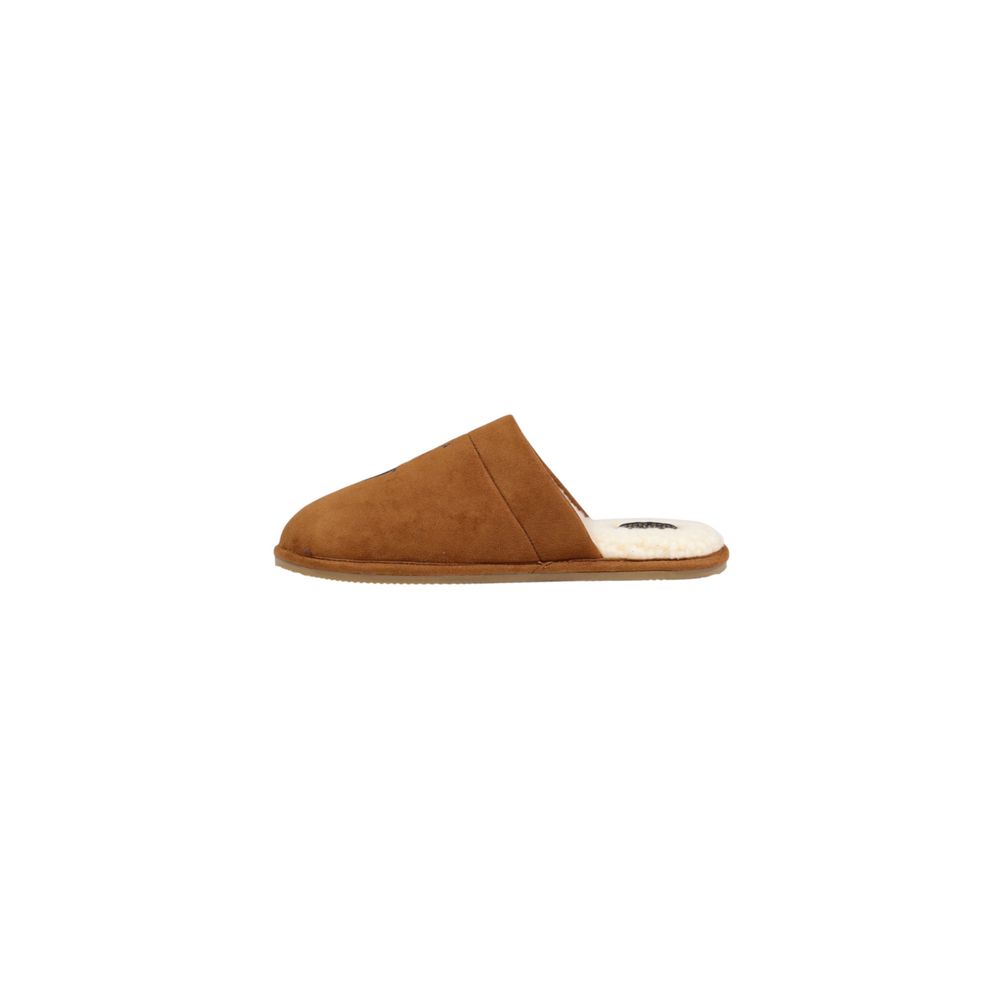 Ralph Lauren Brown Textile Slippers – Handcrafted Luxury Comfort