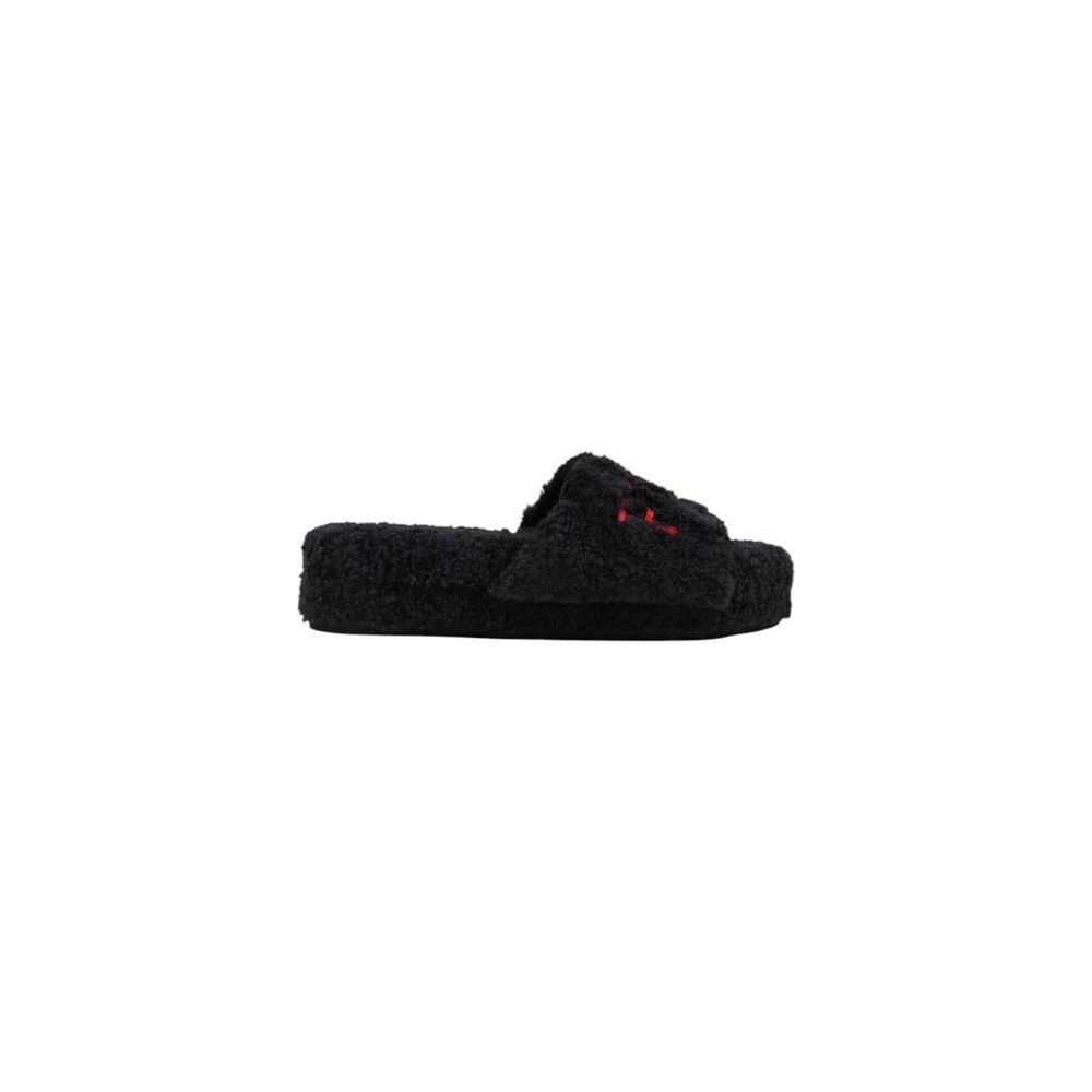 Ralph Lauren Black Textile Slippers - Ultimate Luxury Comfort