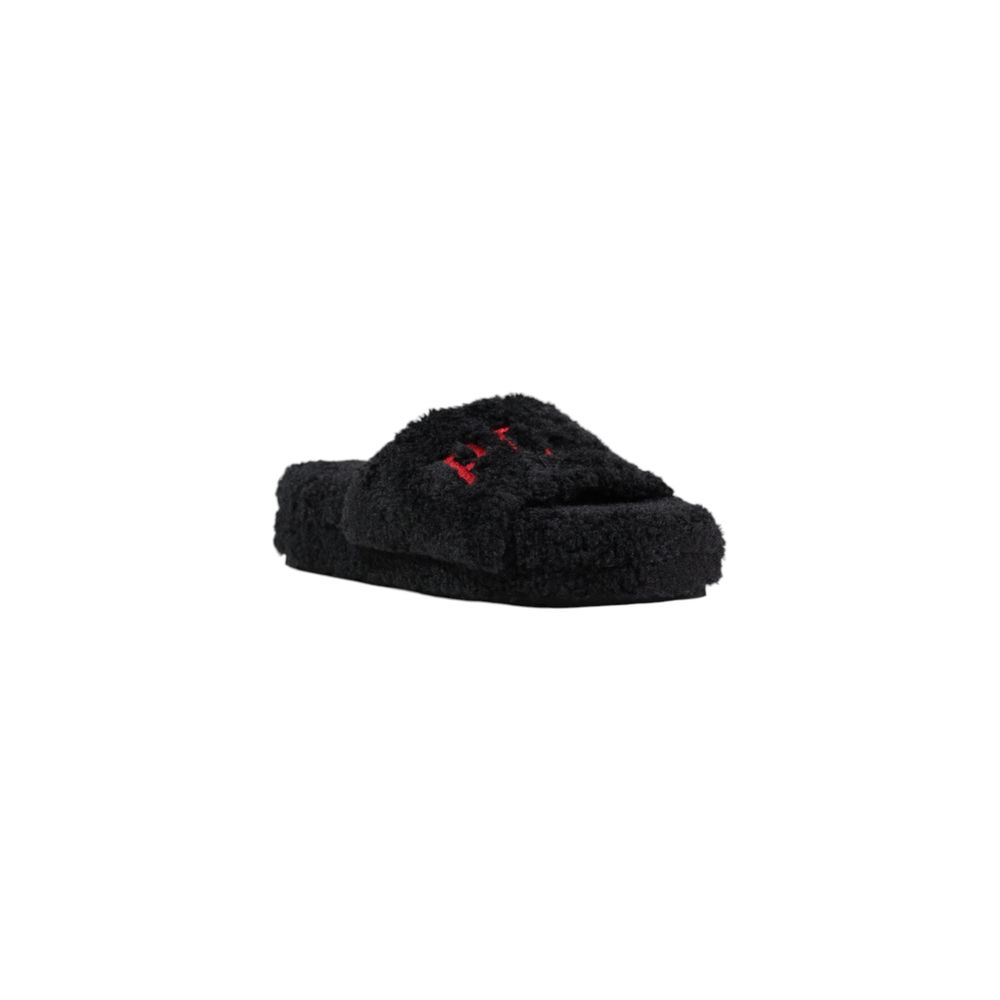 Ralph Lauren Black Textile Slippers - Ultimate Luxury Comfort