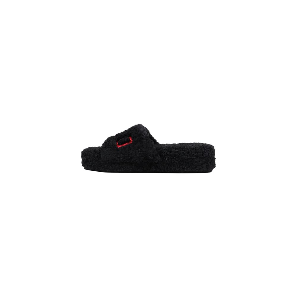 Ralph Lauren Black Textile Slippers - Ultimate Luxury Comfort
