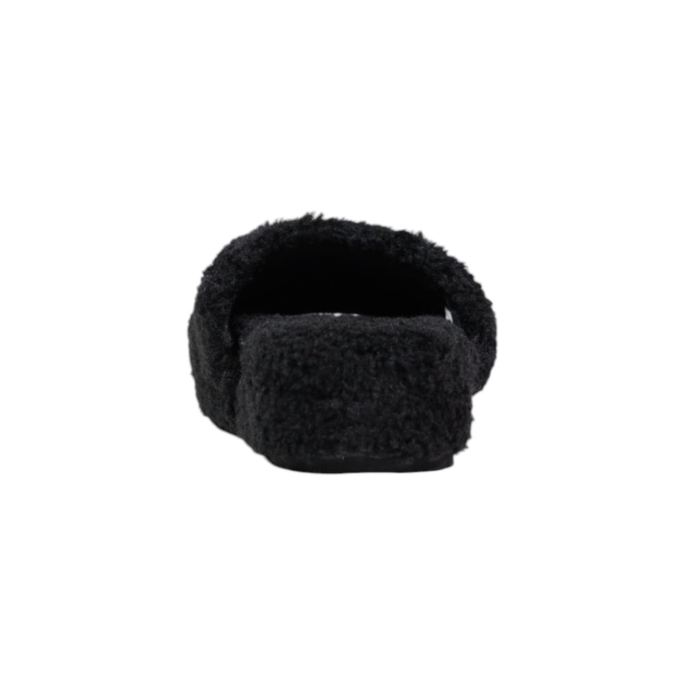 Ralph Lauren Black Textile Slippers - Ultimate Luxury Comfort