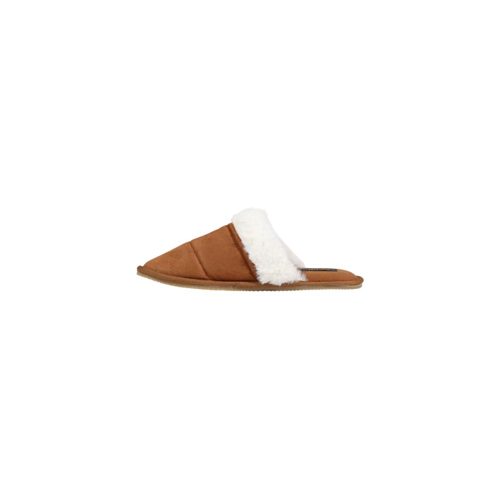 Ralph Lauren Brown Textile Slippers - Luxurious Comfort Redefined