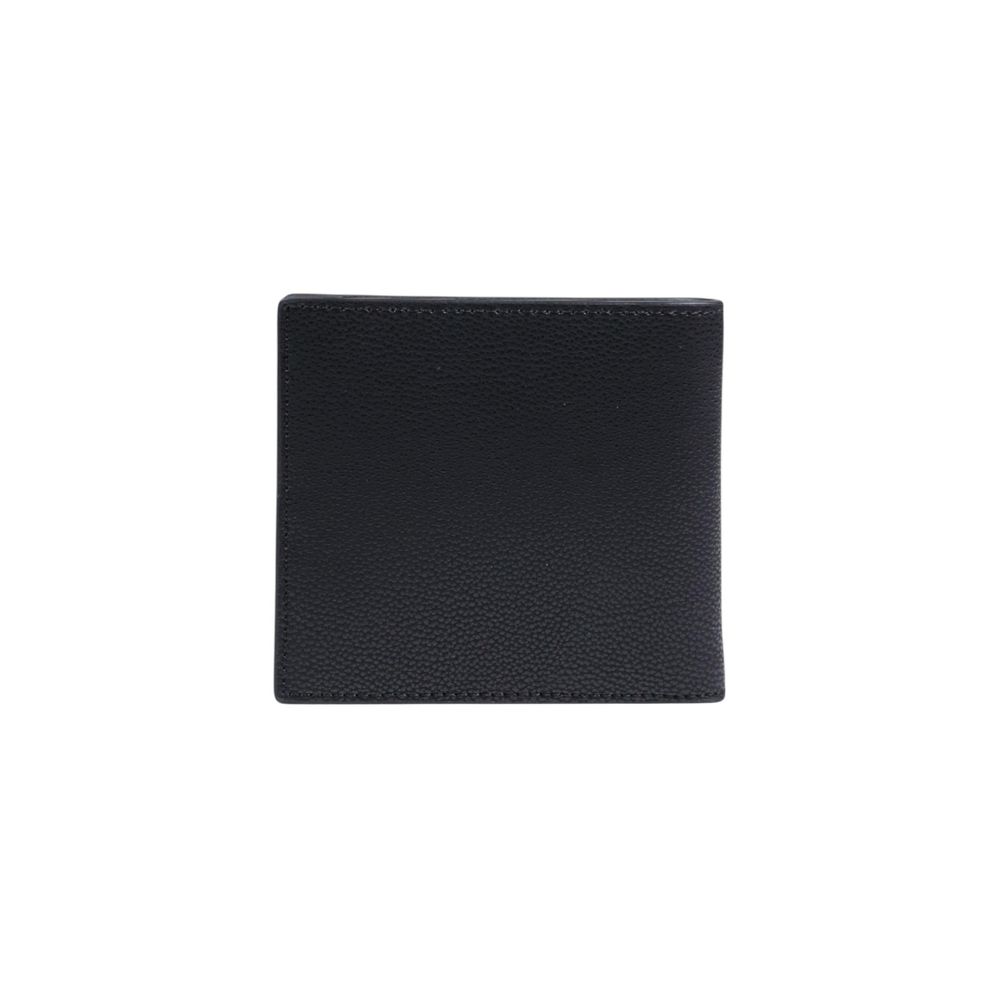 Armani Exchange Black Polyester Wallet - Timeless Luxury Accessory